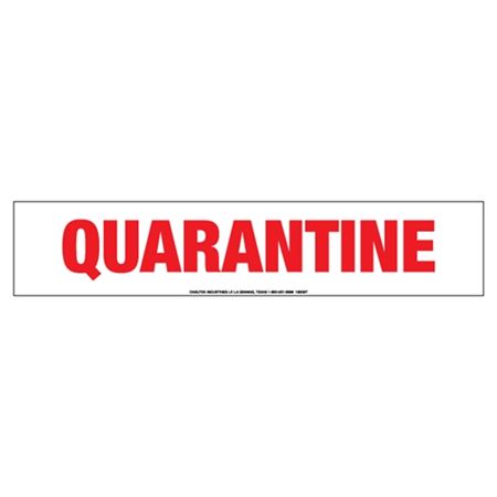 Quarantine Barricade Tape